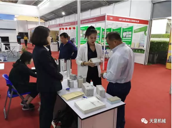陽春三月，天意機(jī)械亮相2019年越南河內(nèi)建材展